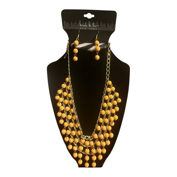 Nicole Miller New York Statement Necklace & Earring Set - Picture 2 of 4